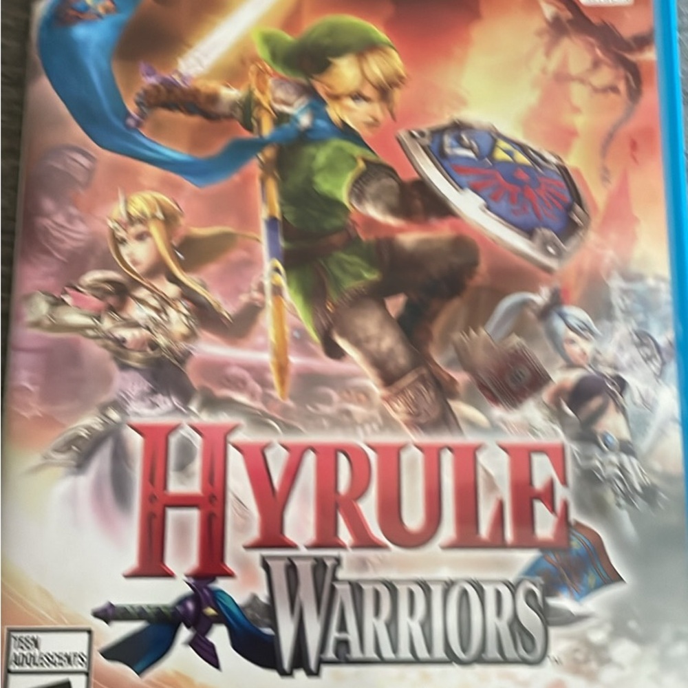 Nintendo Hyrule Warriors – Green and Blue Cover Art
